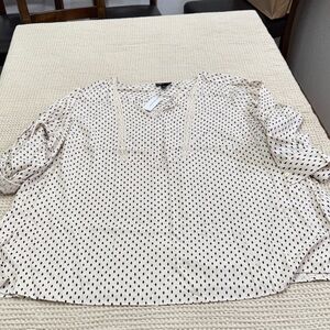 Women’s plus size Polka Dot Women's Top